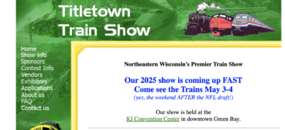 Titletown Train Show this weekend